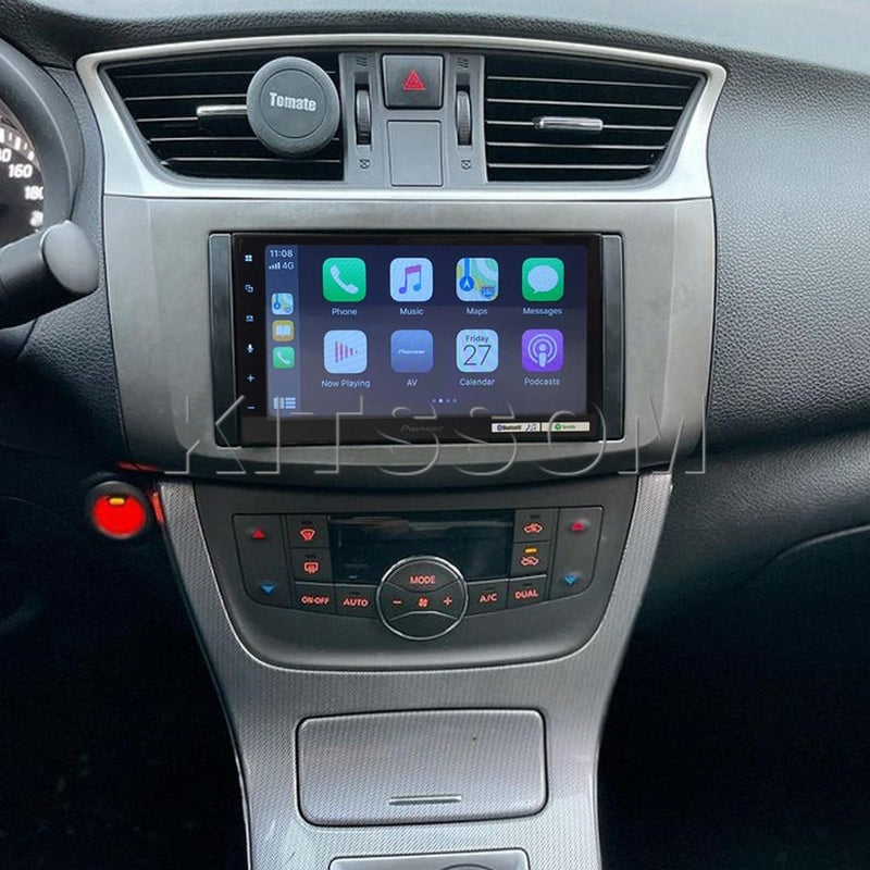 Multimídia Pioneer Sentra 2013 2014 2015 2016 2017 2018 2019 Carplay Android Auto TV 7"