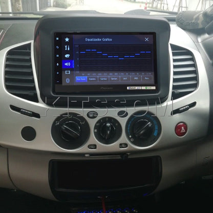 Multimídia Pioneer L200 Triton 2008 2009 2010 2011 2012 2013 2014 2015 2016 2017 Carplay Android Auto TV 7"