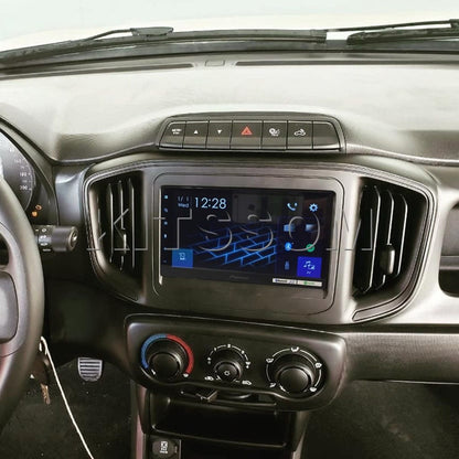 Multimídia Strada 2020 2021 2022 Pioneer Carplay Android Auto TV 7"-Pioneer-Kitssom