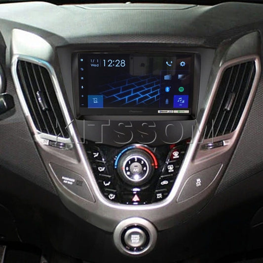 Multimidia Veloster Pioneer 2011 2012 2013 2014 2015 2016 2017 Carplay Android Auto TV 7"