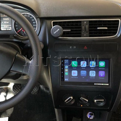 Multimídia Pioneer VW Fox 2010 2011 2012 2013 Carplay Android Auto TV 7"-Pioneer-Kitssom
