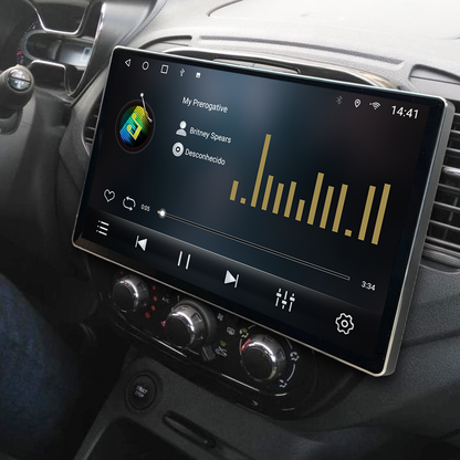 Multimídia Renault Captur 2019 2020 2021 2022 2023 V2 Tesla 13" 2015 2016 2017 2018