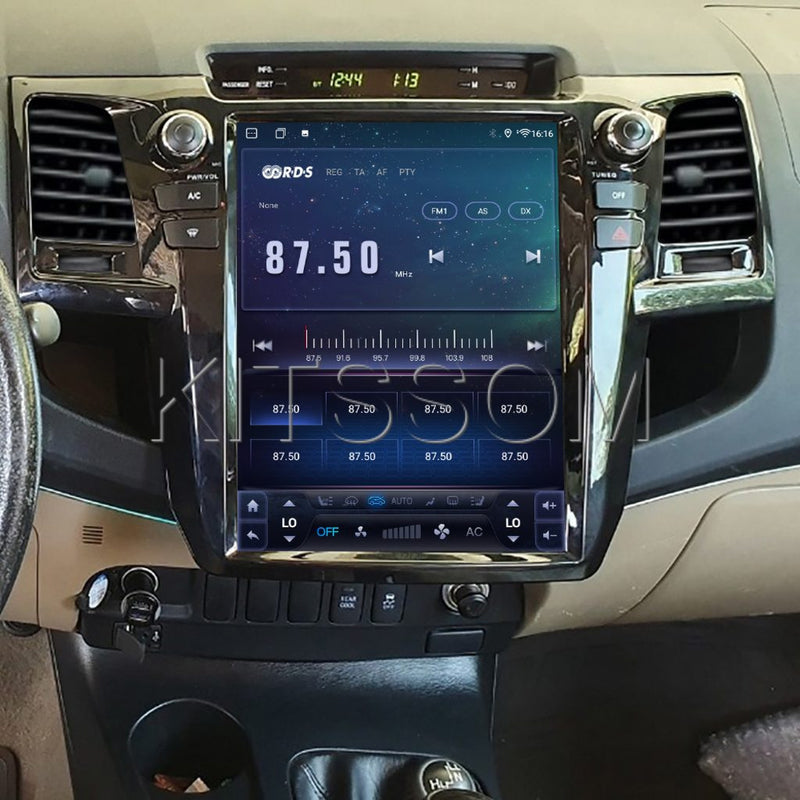 Multimídia Tesla Hilux SW4 2009 2010 2011 Android 4G
