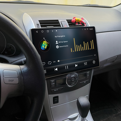 Multimídia Toyota Corolla 2009 2010 2011 2012 2013 V2 Tesla 13" 2008