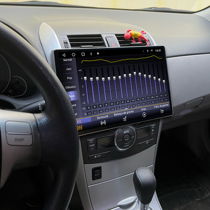 Multimídia Toyota Corolla 2009 2010 2011 2012 2013 V2 Tesla 13" 2008