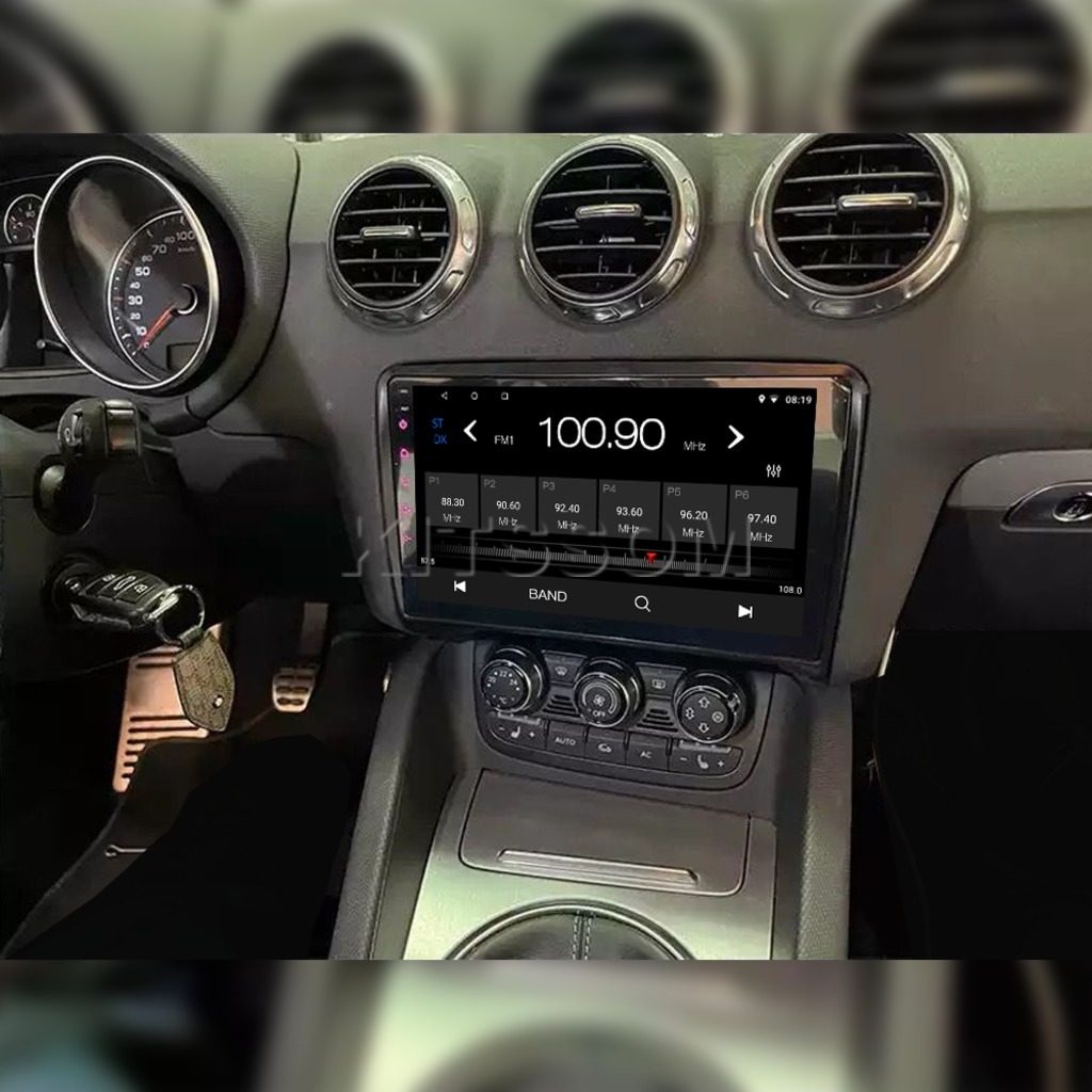 Multimídia Audi TT 2009 2010 2011 2012 2013 2014 V2 Carplay 9"-V2 CAR AUDIO-Kitssom