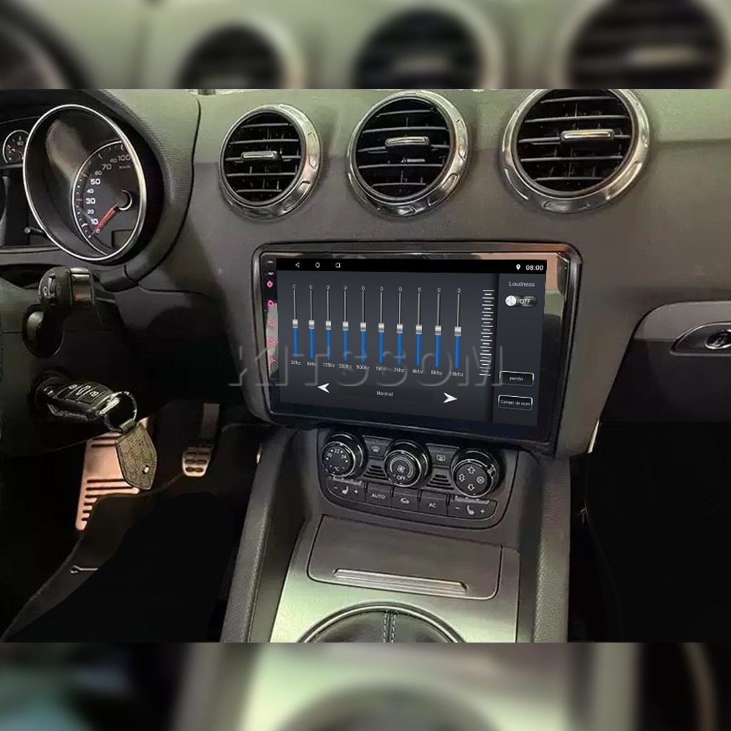 Multimídia Audi TT 2009 2010 2011 2012 2013 2014 V2 Carplay 9"-V2 CAR AUDIO-Kitssom
