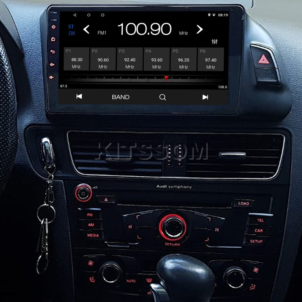 Multimídia Audi Q5 2010 2011 2012 2013 2014 2015 V2 Carplay 9" 2008 2009-V2 CAR AUDIO-Kitssom