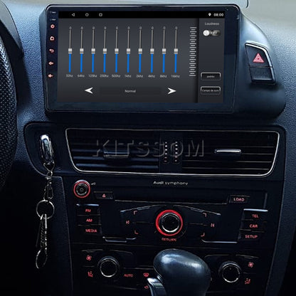 Multimídia Audi Q5 2010 2011 2012 2013 2014 2015 V2 Carplay 9" 2008 2009-V2 CAR AUDIO-Kitssom