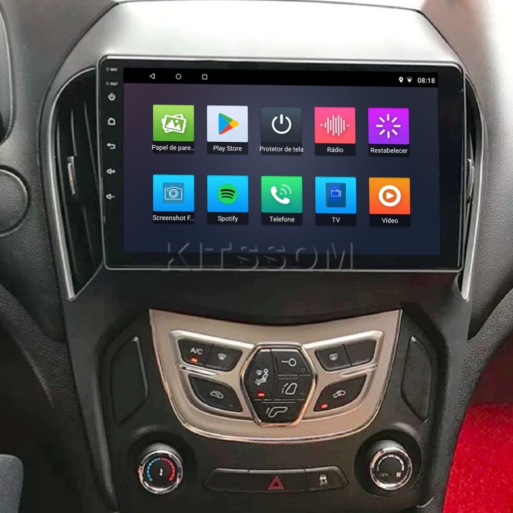 Multimídia Chery Arrizo 5 2018 2019 2020 2021 V2 Carplay 9" 2016 2017-V2 CAR AUDIO-Kitssom