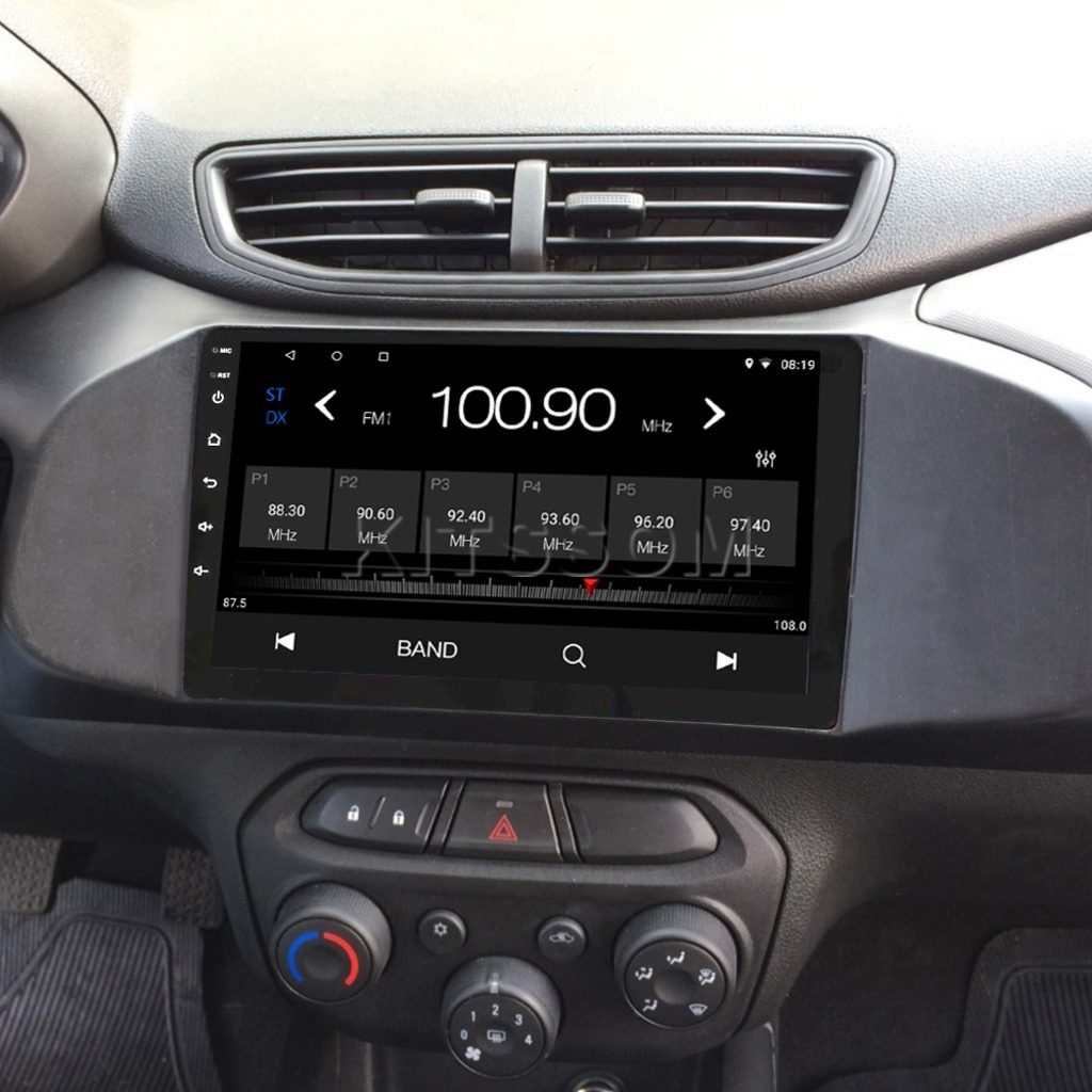 Multimídia Onix Prisma 2015 2016 2017 2018 2019 V2 Carplay 9" 2012 2013 2014-V2 CAR AUDIO-Kitssom