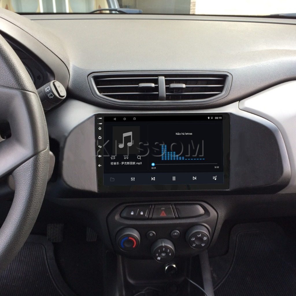 Multimídia Onix Prisma 2015 2016 2017 2018 2019 V2 Carplay 9" 2012 2013 2014-V2 CAR AUDIO-Kitssom