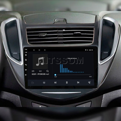 Multimídia Chevrolet Tracker 2013 2014 2015 2016 V2 Carplay 9"-V2 CAR AUDIO-Kitssom