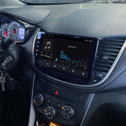 Multimidia Chevrolet Tracker 2018 2019 2020 2021 V2 Carplay 9" 2016 2017-V2 CAR AUDIO-Kitssom