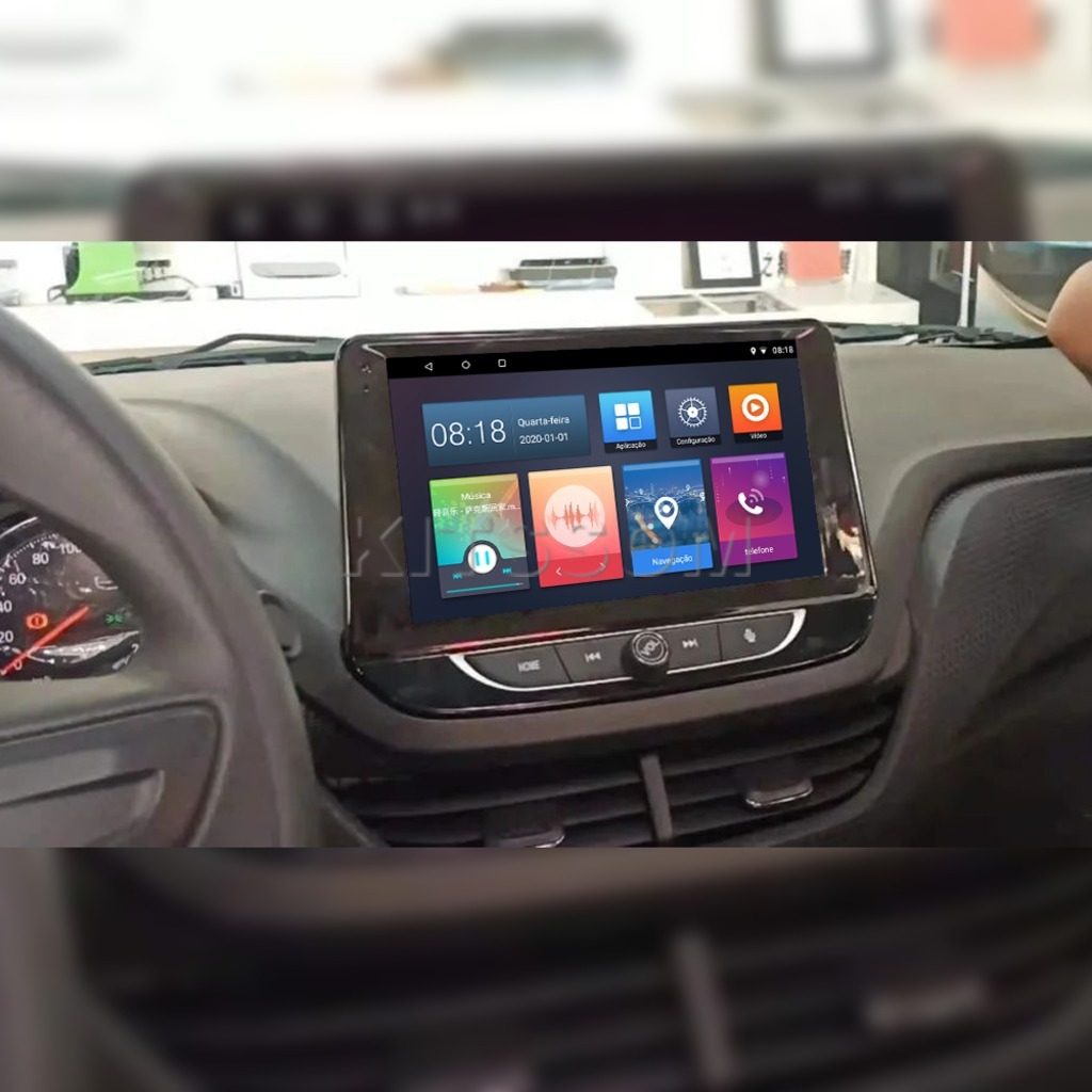 Multimidia Chevrolet Tracker 2022 2023 2024 V2 Carplay 9"-V2 CAR AUDIO-Kitssom