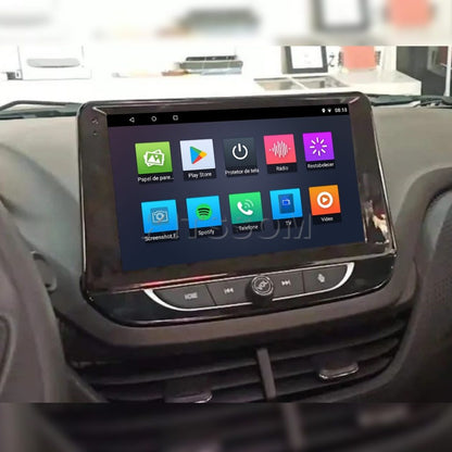 Multimidia Chevrolet Tracker 2022 2023 2024 V2 Carplay 9"-V2 CAR AUDIO-Kitssom