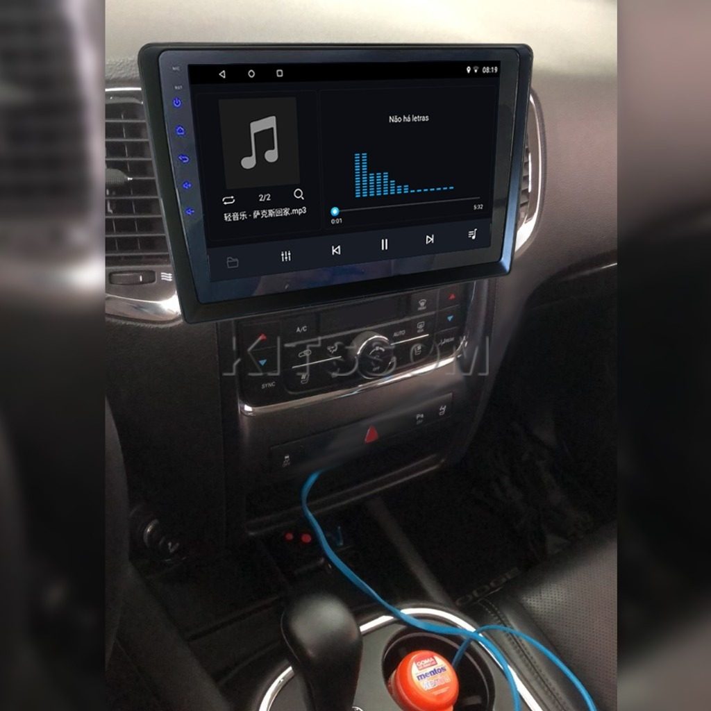 Multimídia Dodge Durango 2018 2019 2020 2021 2022 V2 Carplay 9" 2009 2010 2011 2012 2013 2014 2015 2016 2017-V2 CAR AUDIO-Kitssom