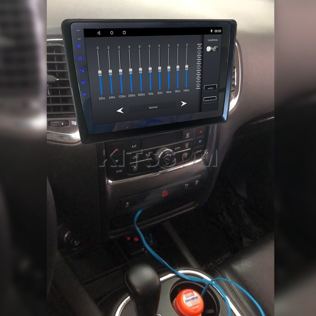 Multimídia Dodge Durango 2018 2019 2020 2021 2022 V2 Carplay 9" 2009 2010 2011 2012 2013 2014 2015 2016 2017-V2 CAR AUDIO-Kitssom