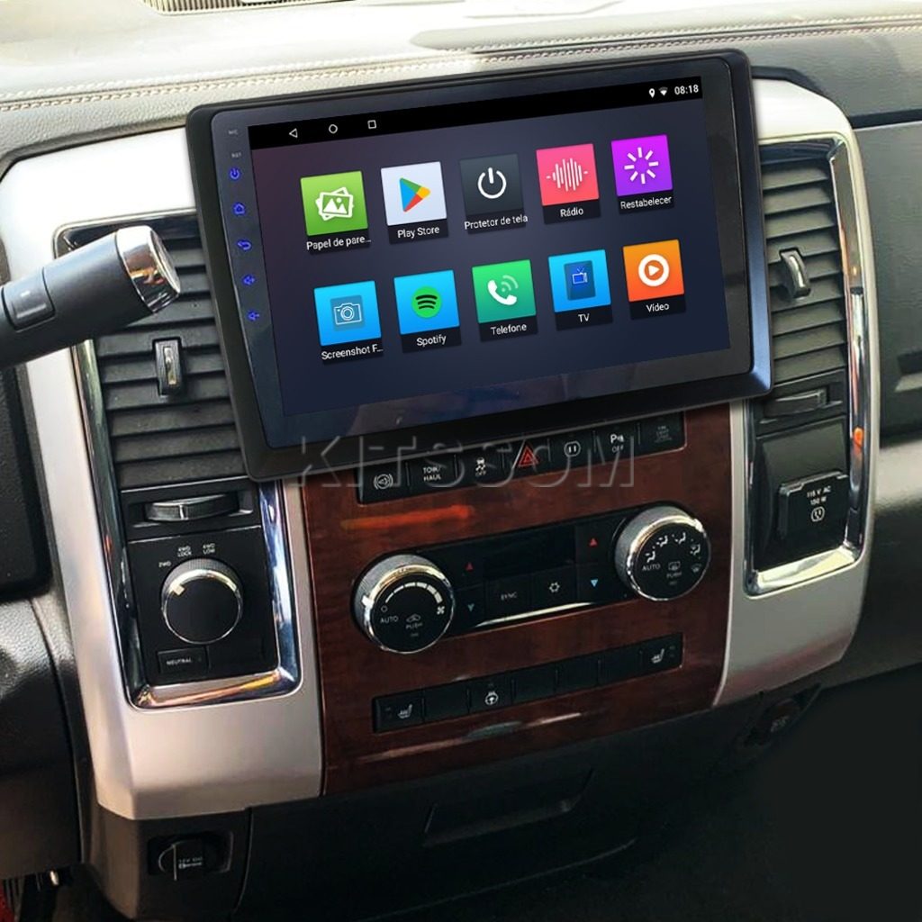 Multimídia Dodge RAM 2012 2013 2014 2015 2016 V2 Carplay 9"-V2 CAR AUDIO-Kitssom