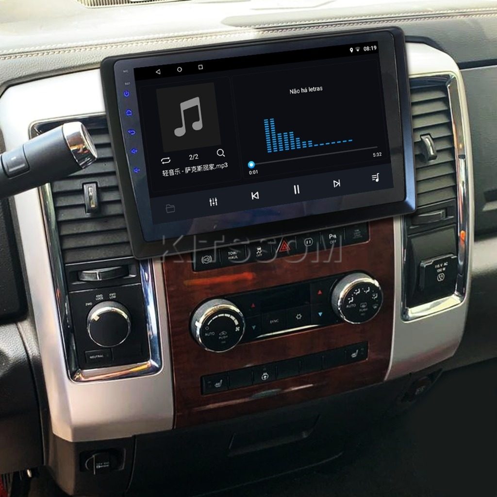Multimídia Dodge RAM 2012 2013 2014 2015 2016 V2 Carplay 9"-V2 CAR AUDIO-Kitssom