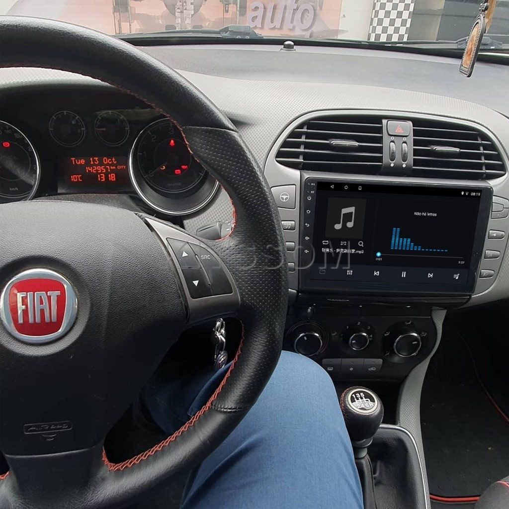 Multimídia Fiat Bravo 2011 2012 2013 2014 2015 V2 Carplay 9"-V2 CAR AUDIO-Kitssom