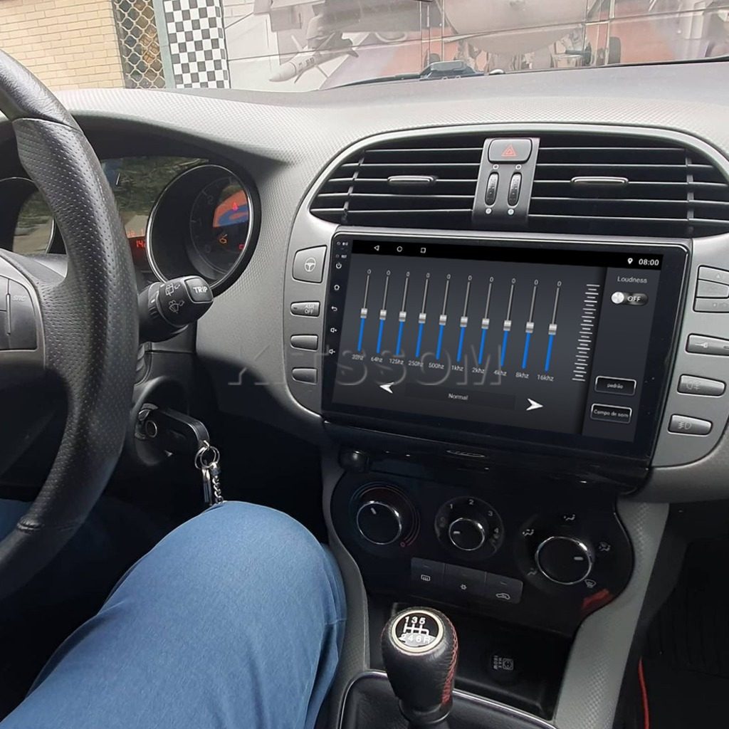 Multimídia Fiat Bravo 2011 2012 2013 2014 2015 V2 Carplay 9"-V2 CAR AUDIO-Kitssom