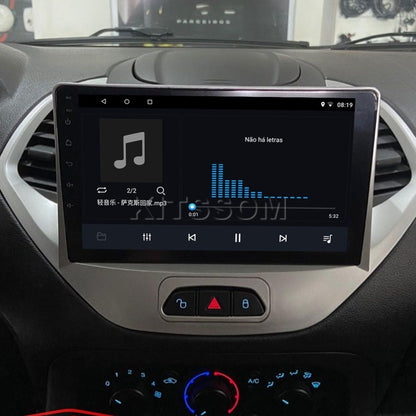 Multimídia Ford Ka 2018 2019 2020 2021 com Botão V2 Carplay 9"-V2 CAR AUDIO-Kitssom