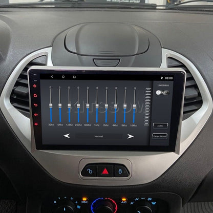 Multimídia Ford Ka 2018 2019 2020 2021 com Botão V2 Carplay 9"-V2 CAR AUDIO-Kitssom