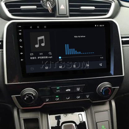 Multimídia Honda CRV 2018 2019 2020 2021 2022 V2 Carplay 9" 2017-V2 CAR AUDIO-Kitssom