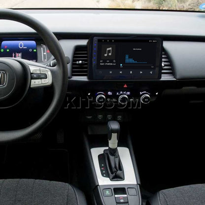 Multimídia Honda Fit 2022 2023 V2 Carplay 9"-V2 CAR AUDIO-Kitssom