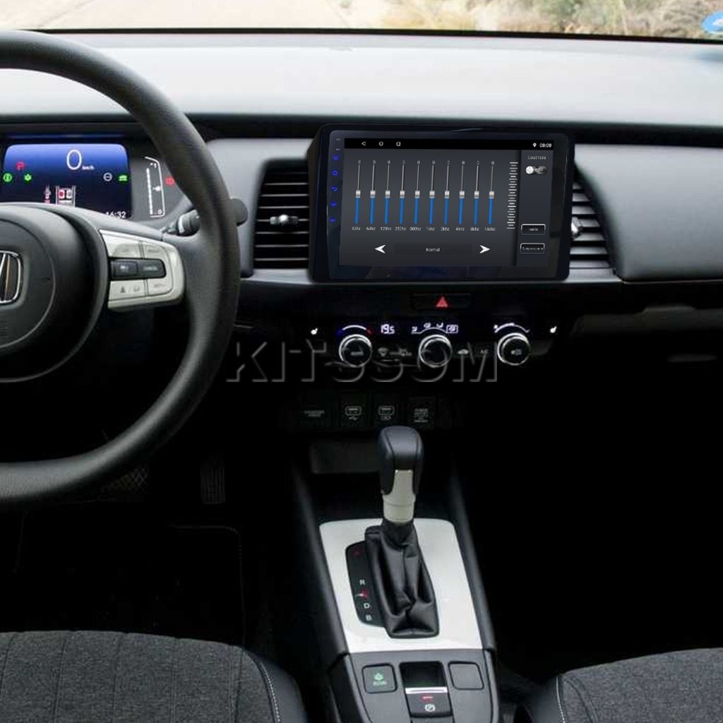 Multimídia Honda Fit 2022 2023 V2 Carplay 9"-V2 CAR AUDIO-Kitssom