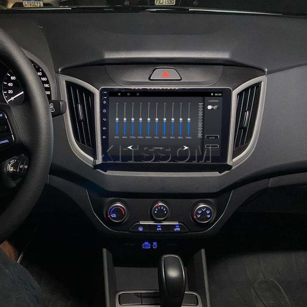 Multimídia Hyundai Creta Action 2021 2022 2023 V2 Carplay 9"-V2 CAR AUDIO-Kitssom