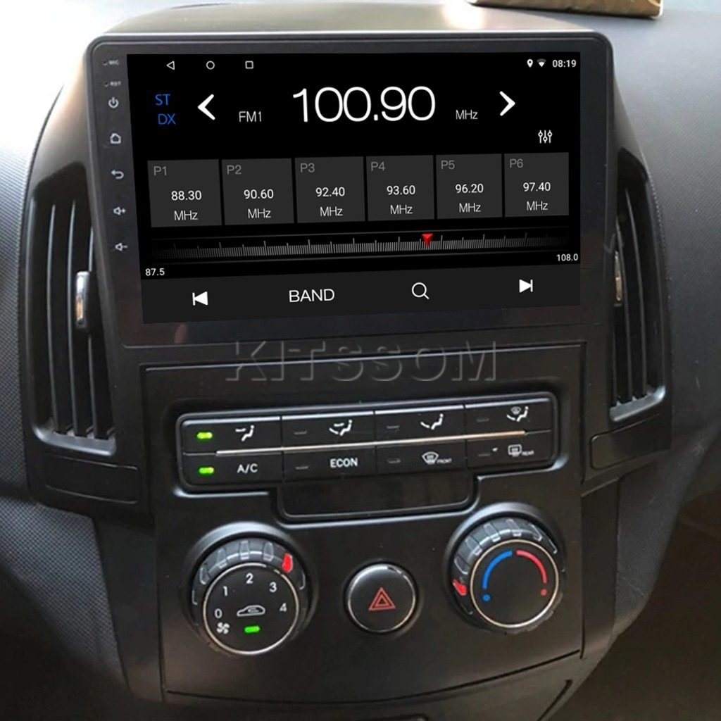 Multimídia Hyundai I30 2009 2010 2011 2012 AC AN V2 Carplay 9" 2008-V2 CAR AUDIO-Kitssom