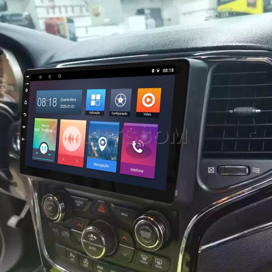 Multimídia Jeep Cherokee 2014 2015 2016 2017 V2 Carplay 9"-V2 CAR AUDIO-Kitssom
