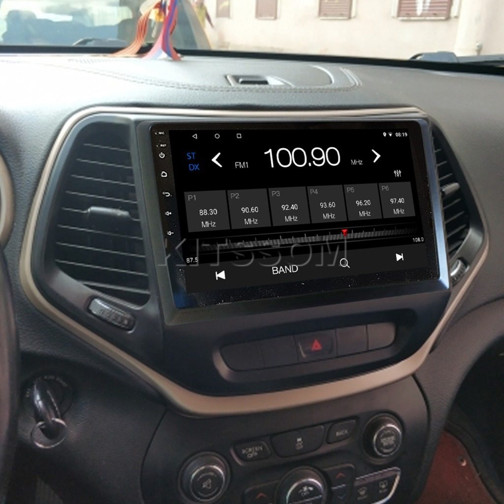 Multimídia Jeep Cherokee 2018 2019 2020 2021 V2 Carplay 9"-V2 CAR AUDIO-Kitssom