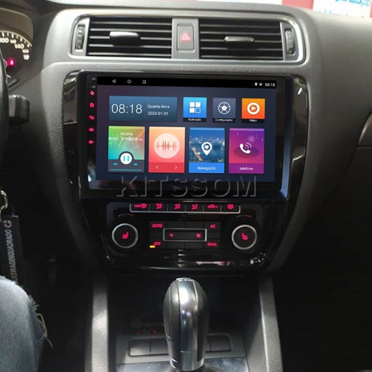Multimídia Jetta 2013 2014 2015 2016 2017 2018 V2 Carplay 9" 2012-V2 CAR AUDIO-Kitssom