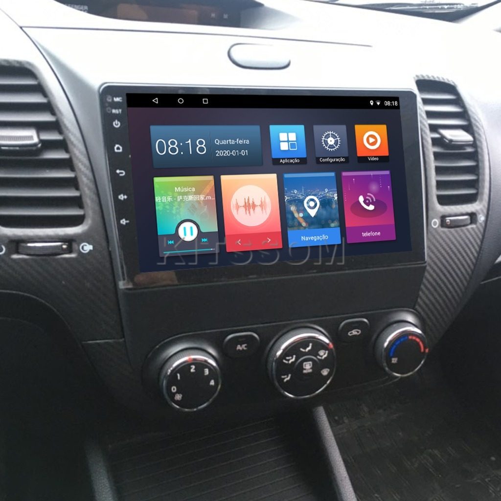 Multimídia Kia Cerato 2015 2016 2017 2018 2019 V2 Carplay 9" 2013 2014-V2 CAR AUDIO-Kitssom