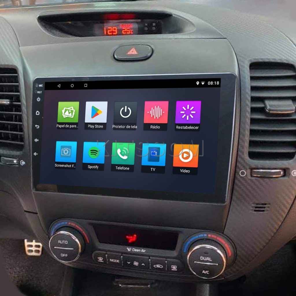 Multimídia Kia Cerato 2015 2016 2017 2018 2019 V2 Carplay 9" 2013 2014-V2 CAR AUDIO-Kitssom