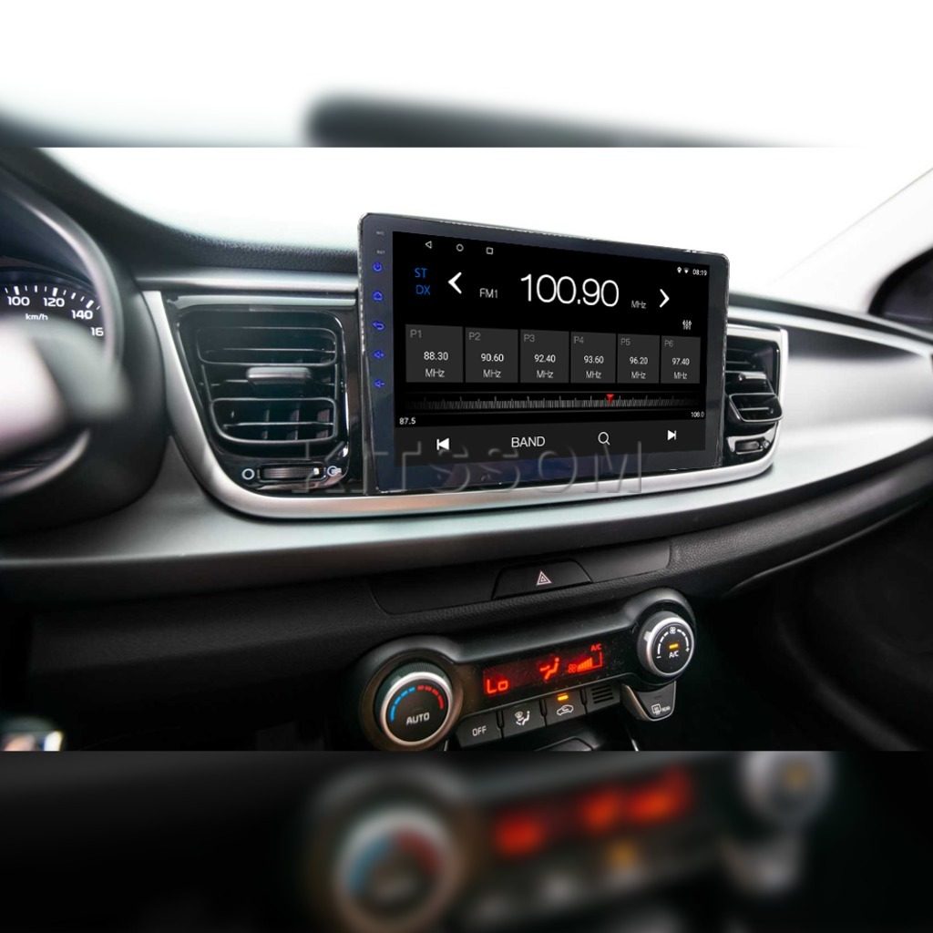 Multimídia Kia Rio 2017 2018 2019 2020 2021 V2 Carplay 9"-V2 CAR AUDIO-Kitssom