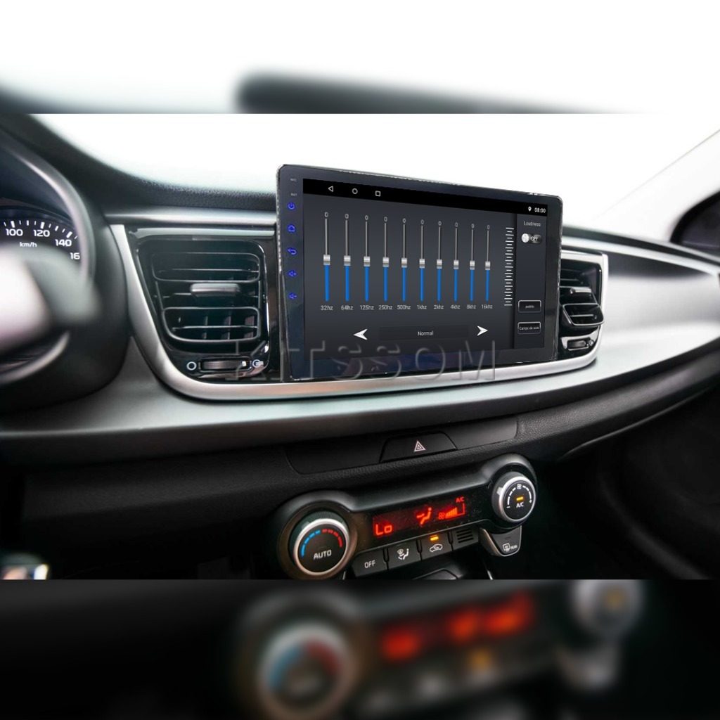 Multimídia Kia Rio 2017 2018 2019 2020 2021 V2 Carplay 9"-V2 CAR AUDIO-Kitssom