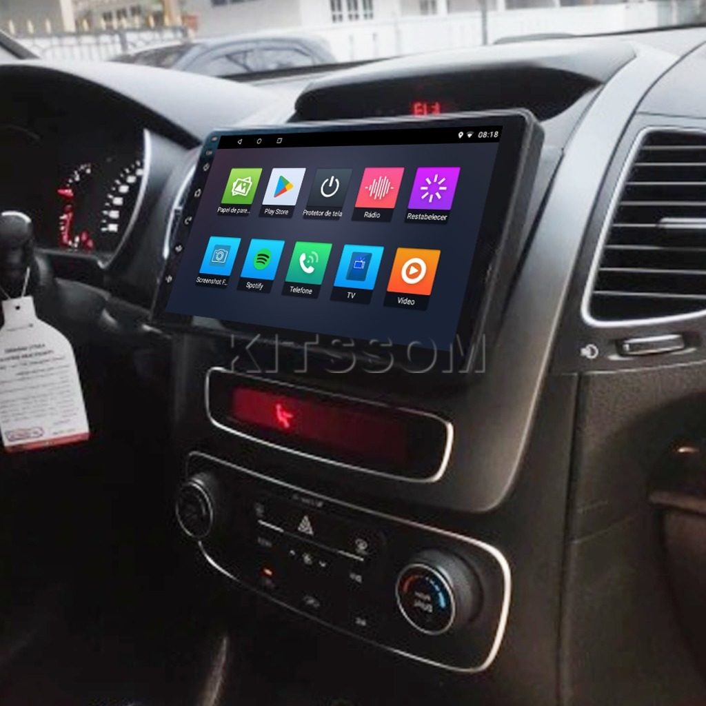 Multimídia Kia Sorento 2013 2014 2015 2016 V2 Carplay 9"-V2 CAR AUDIO-Kitssom