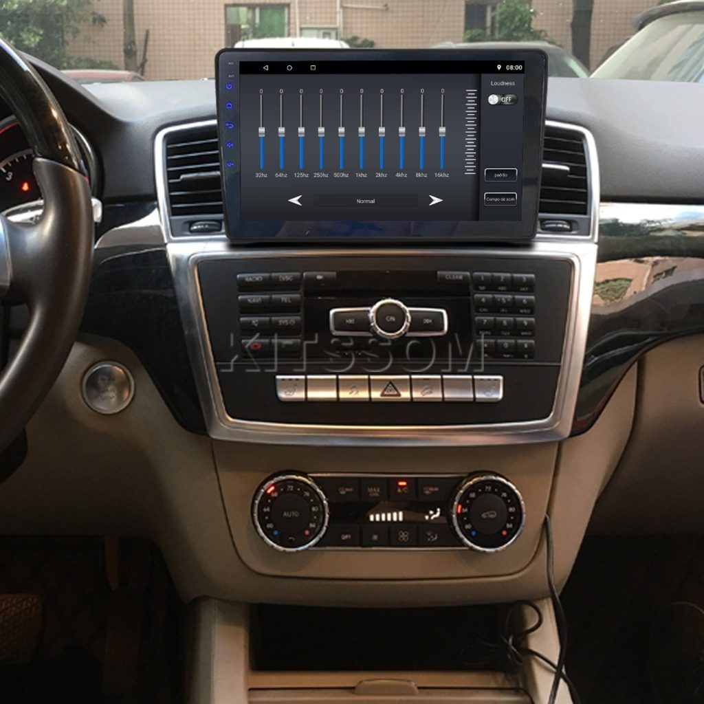 Multimídia Mercedes Benz ML 350 2013 2014 2015 V2 Carplay 9" 2011 2012-V2 CAR AUDIO-Kitssom