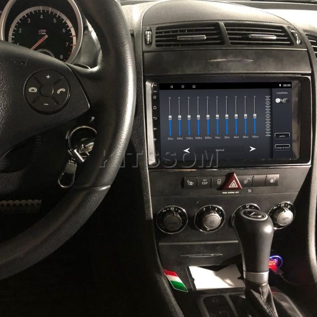 Multimídia Mercedes SLK 2007 2008 2009 2010 2011 V2 Carplay 9"-V2 CAR AUDIO-Kitssom