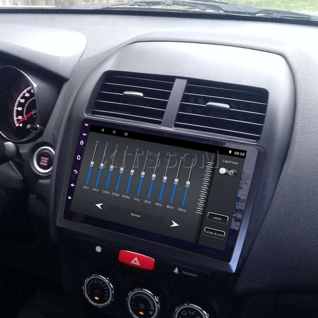 Multimídia Mitsubishi ASX 2017 2018 2019 2020 V2 Carplay 9" 2010 2011 2012 2013 2014 2015 2016-V2 CAR AUDIO-Kitssom