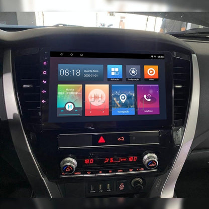 Multimídia Mitsubishi Pajero Sport 2021 2022 2023 V2 Carplay 9" 2020-V2 CAR AUDIO-Kitssom