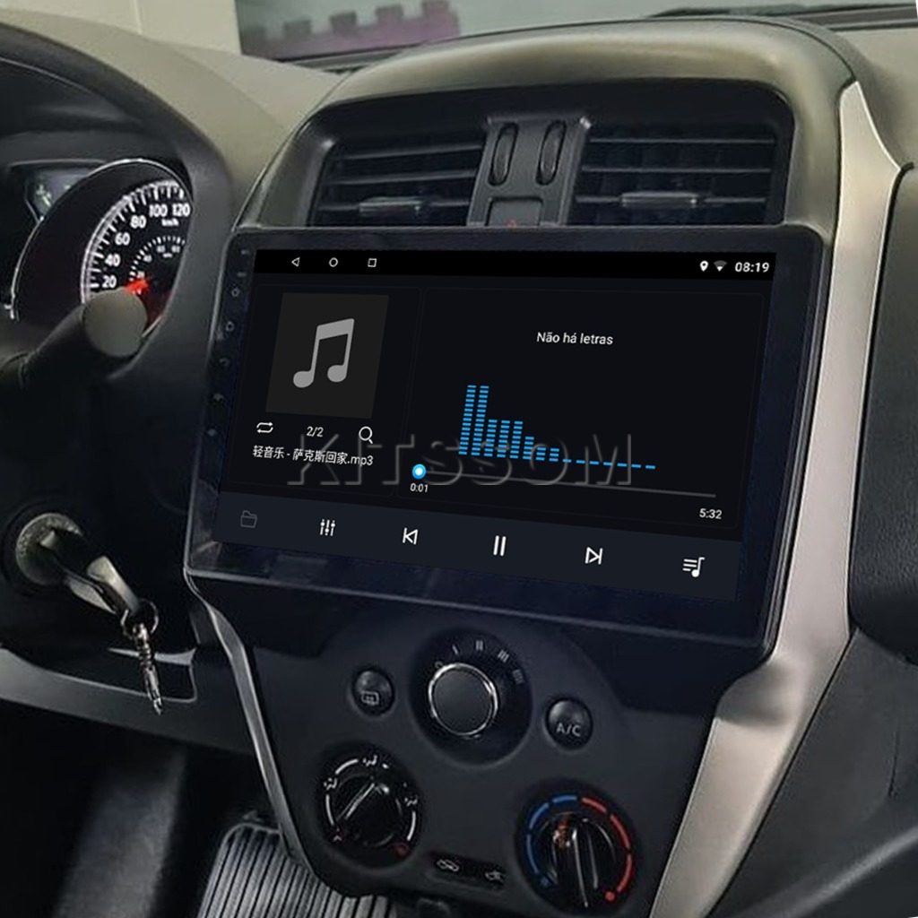 Multimídia Versa 2015 2016 2017 2018 2019 2020 V2 Carplay 9"-V2 CAR AUDIO-Kitssom