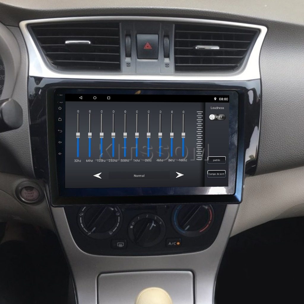 Multimídia Nissan Sentra 2016 2017 2018 2019 2020 V2 Carplay 9" 2011 2012 2013 2014 2015-V2 CAR AUDIO-Kitssom