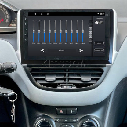 Multimídia Peugeot 2008 208 2017 2018 2019 2020 V2 Carplay 9" 2013 2014 2015 2016-V2 CAR AUDIO-Kitssom