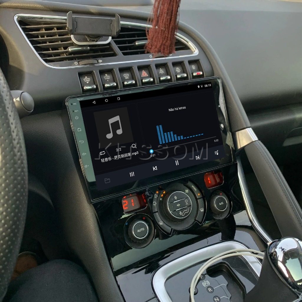 Multimídia Peugeot 3008 2013 2014 2015 2016 2017 V2 Carplay 9" 2011 2012-V2 CAR AUDIO-Kitssom