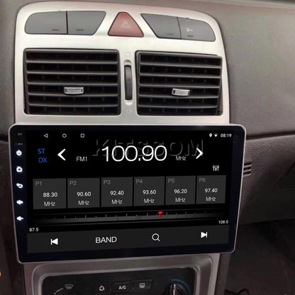 Multimídia Peugeot 307 2012 2013 2014 2015 2016 V2 Carplay 9" 2001 2002 2003 2004 2005 2006 2007 2008 2009 2010 2011-V2 CAR AUDIO-Kitssom
